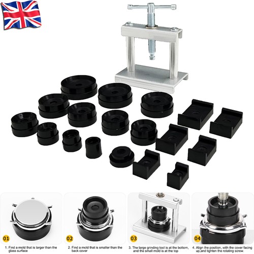 Watch back press tool - press, kit