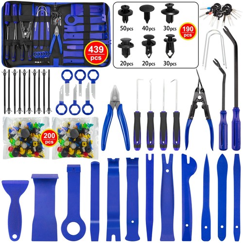 439pcs car trim removal pry - 439pcs,