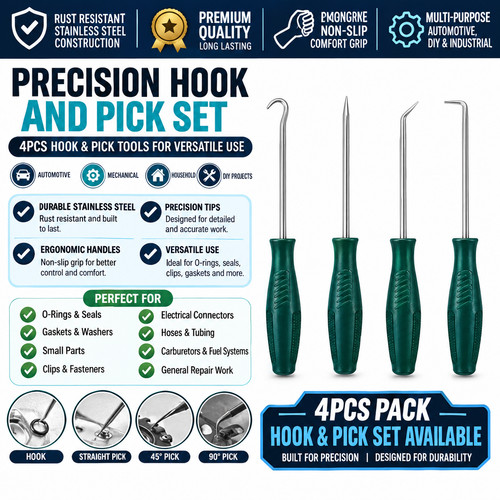 New 4pc pick and - new, tool