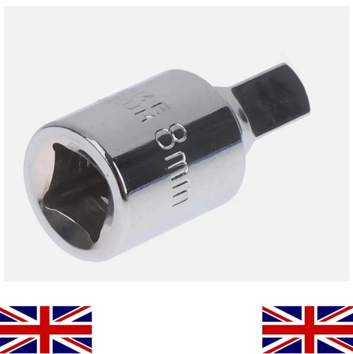 8mm square oil sump drain - square,
