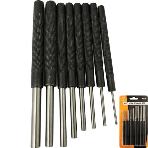Toolzone pin punch set 8pc - toolzone,